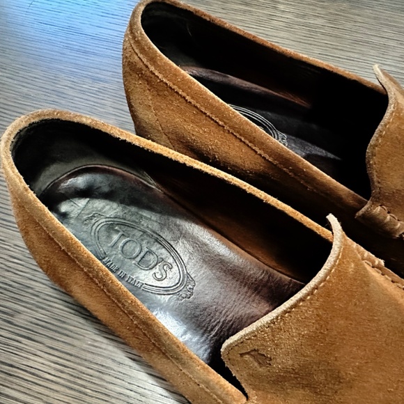 Tod\'s Brown Suede Loafers main image 8